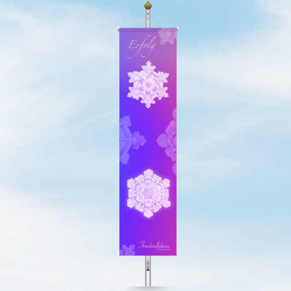 Friedensfahne Bannerfahne Erfolg