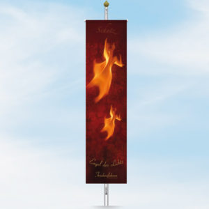 Friedensfahne Bannerfahne Schutz