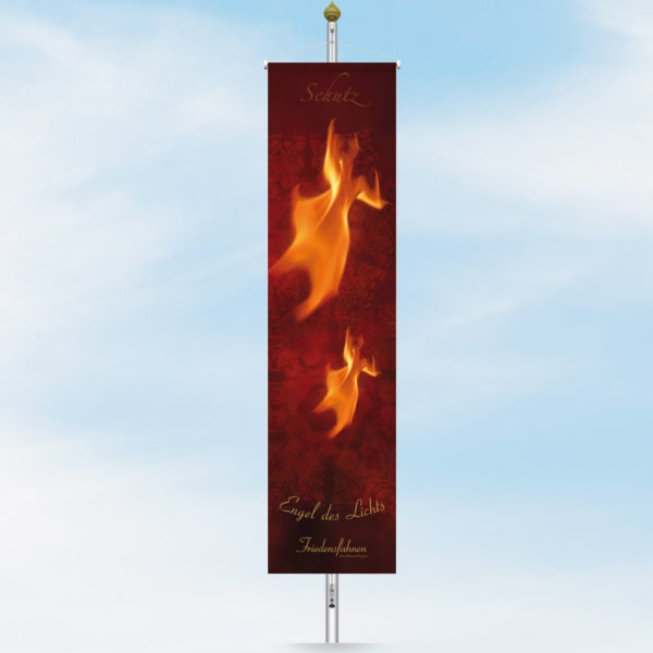 Friedensfahne Bannerfahne Schutz