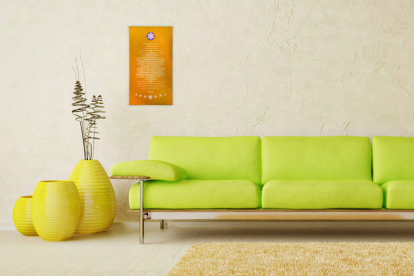 Wandschmuck "Friedensgebet" – Bild 4
